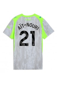Manchester City Rayan Ait-Nouri #21 Jalkapallovaatteet Naisten Kolmaspaita 2025-26 Lyhythihainen